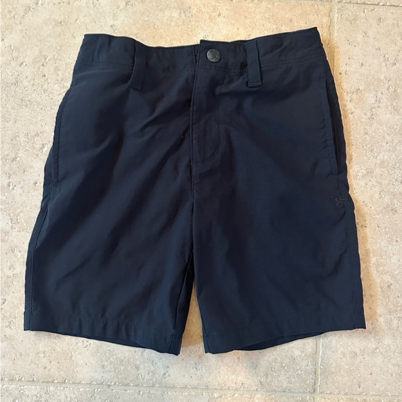 Boy’s Under Armour Quick Dry Black Shorts - Picture 1 of 6